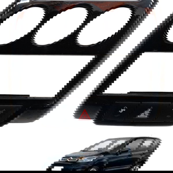 Moldura Painel Central Citroen C3 Picasso 2011 2012