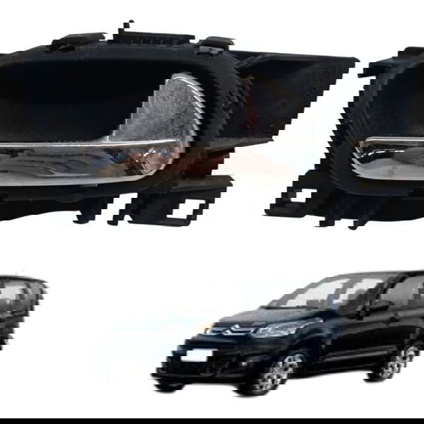 Maçaneta Interna Traseira Direita Citroen C3 Picasso 2012