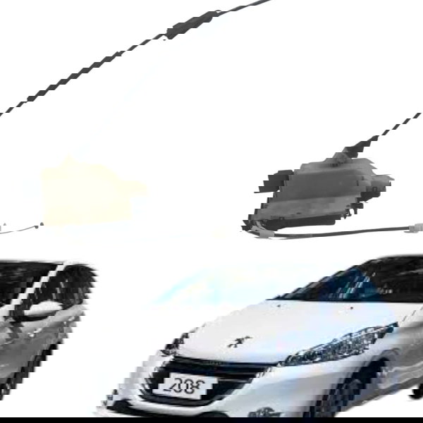 Fechadura Traseira Esquerda Peugeot 208 2014 2015
