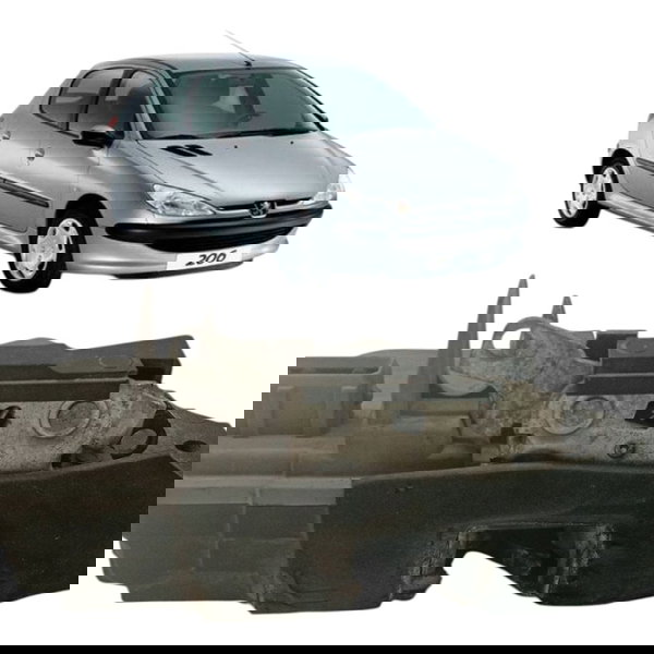 Fechadura Traseira Esquerda Peugeot 206 207 2004 2005 2006