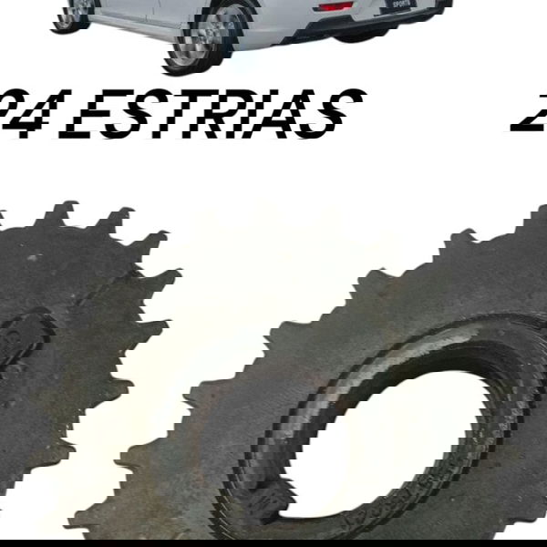 Engrenagem Polia Virabrequim Chevrolet Cruze 1.8 2013 2014