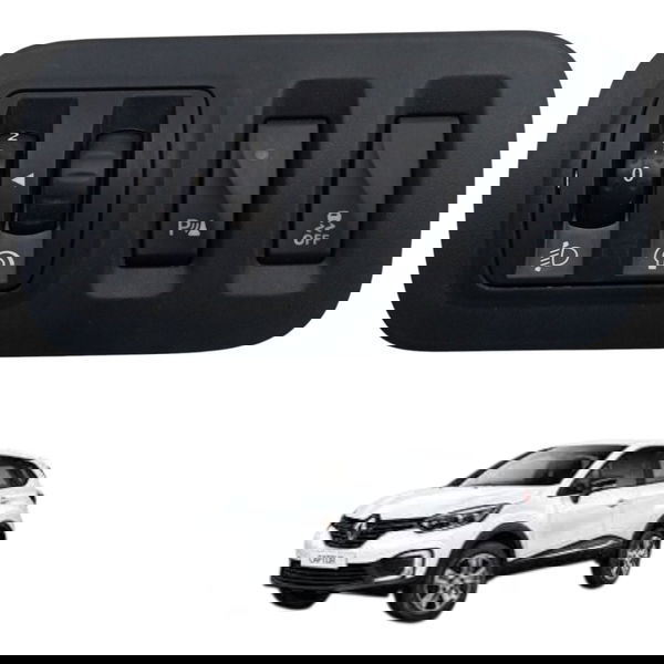 Comando Do Farol C/ Regulagem Renault Captur 2019 2020 2021