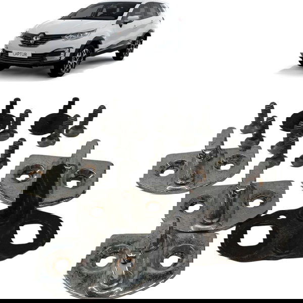 Kit Batente Portas Tampa Traseira Renault Captur 2020