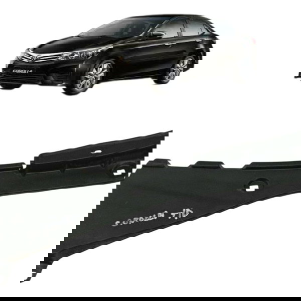 Acabamento Parabarro Traseiro Direito Toyota Corolla 2016