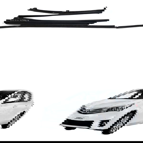 Kit Pestana Porta Traseira Esquerda Toyota Corolla 2016 2017