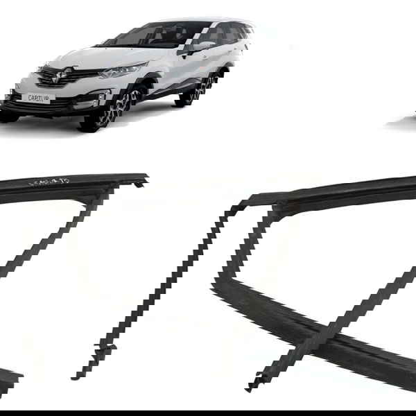 Borracha Vedaçâo Vidro Traseiro Direito Renault Captur 2021
