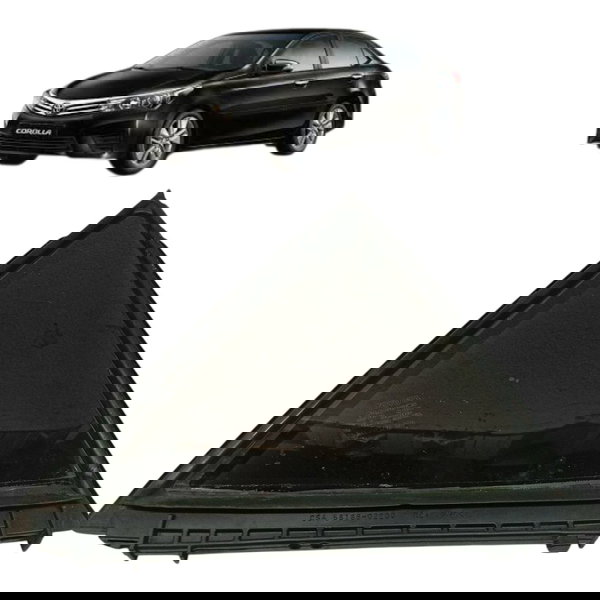 Vidro Fixo Traseiro Esquerdo Toyota Corolla 2016 2017