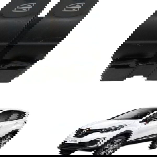 Comando Vidro Elétrico Duplo Renault Captur 2020 2021