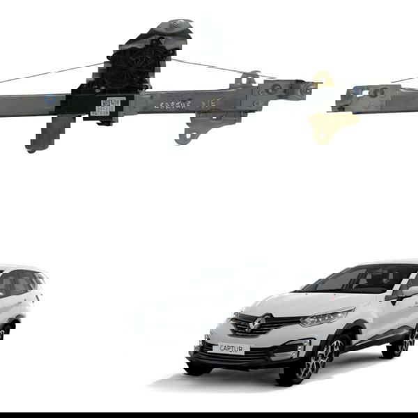 Maquina Vidro Dianteira Esquerda Renault Captur 2020