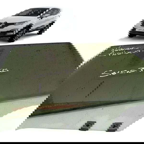Vidro Porta Traseira Esquerda Renault Captur 2020 2021