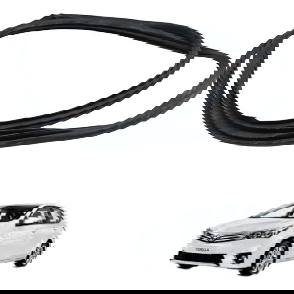 Borracha Vedação Porta Dianteira Direita Toyota Corolla 2017