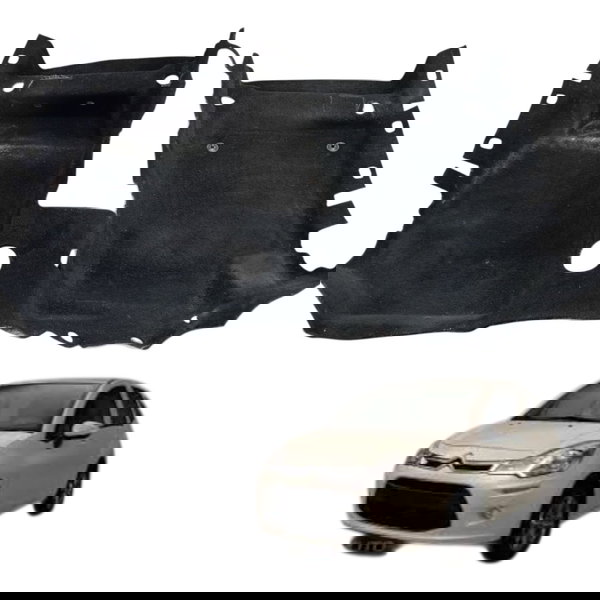 Carpete Assoalho Dianteiro Citroen C3 2015 2016