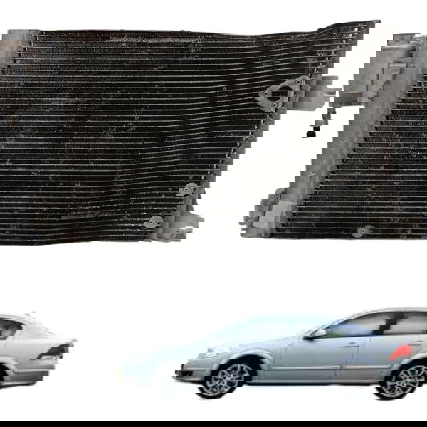 Condensador Ar Condicionado Chevrolet Vectra  2007 Detalhe