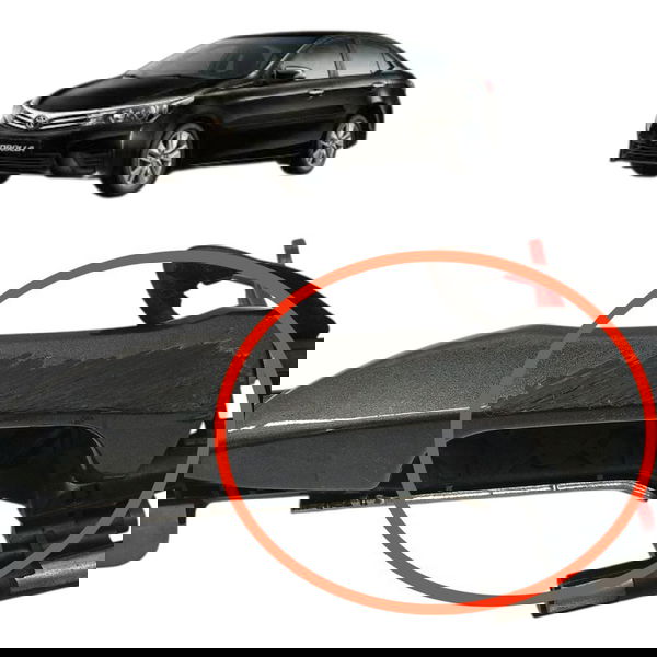 Maçaneta Traseira Direita Toyota Corolla 2016 2017 Detalhe