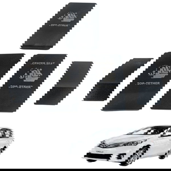 Acabamentos Tampão Traseiro Toyota Corolla 2016 2017