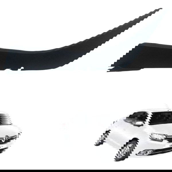 Acabamento Soleira Traseira Esquerda Renault Logan 2016 2017