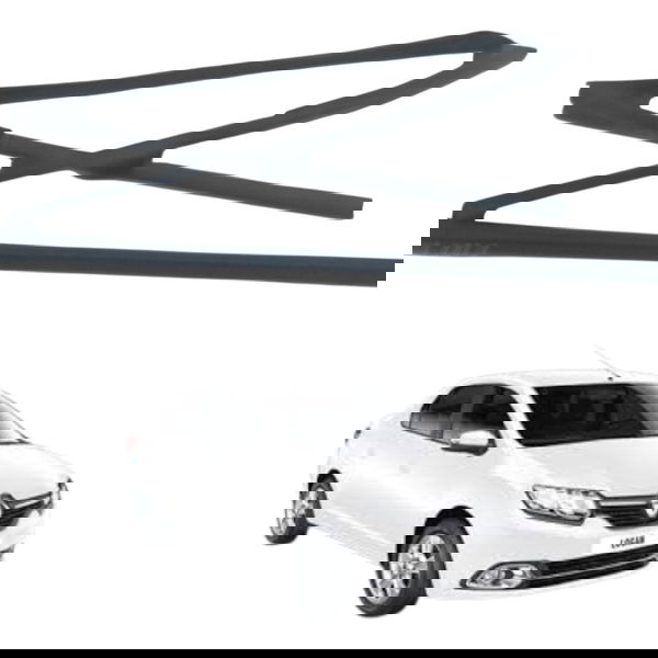 Kit Borracha Vedação Dianteira Direita Renault Logan 2017