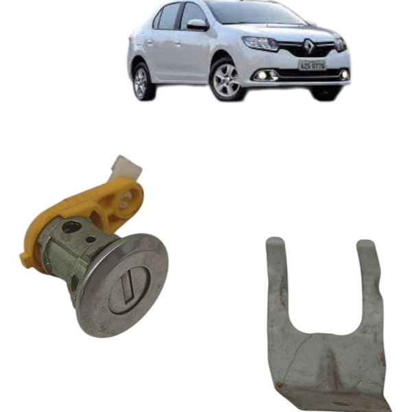 Miolo Chave Porta Dianteira Esquerda Renault Logan 2016 2017