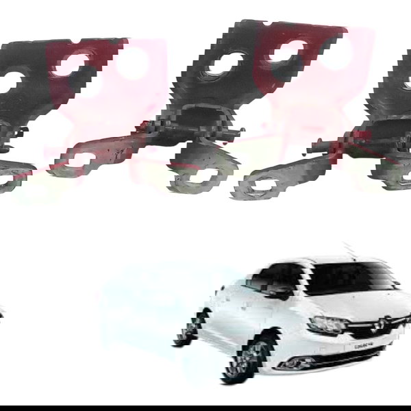 Dobradiça Porta Dianteira Direita Renault Logan 2016 2017