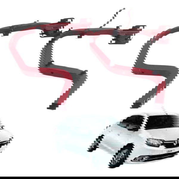 Par Braço Tampa Traseira Renault Logan 2016 2017