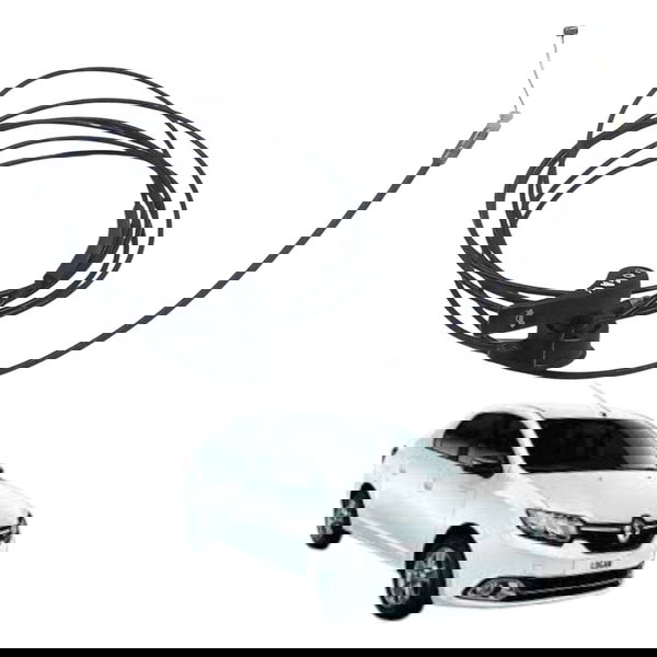 Cabo Abertura Tampa Traseira Renault Logan 2016 2017