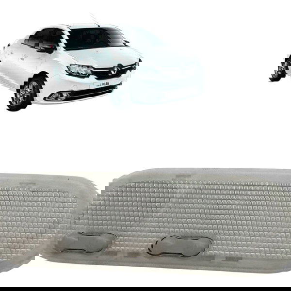 Luz Teto Cortesia Renault Logan 2016 2017
