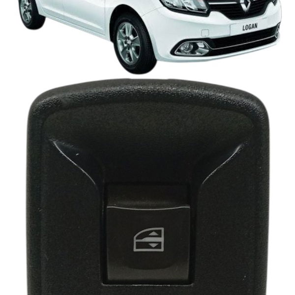 Comando Vidro Traseiro Direito Renault Logan 2016 2017