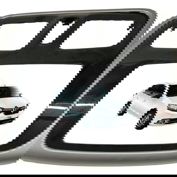 Moldura Multimidia Painel Central Renault Logan 2016 2017