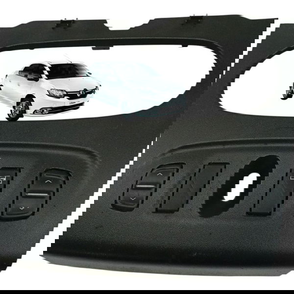 Moldura Central Painel Renault Logan 2016 2017