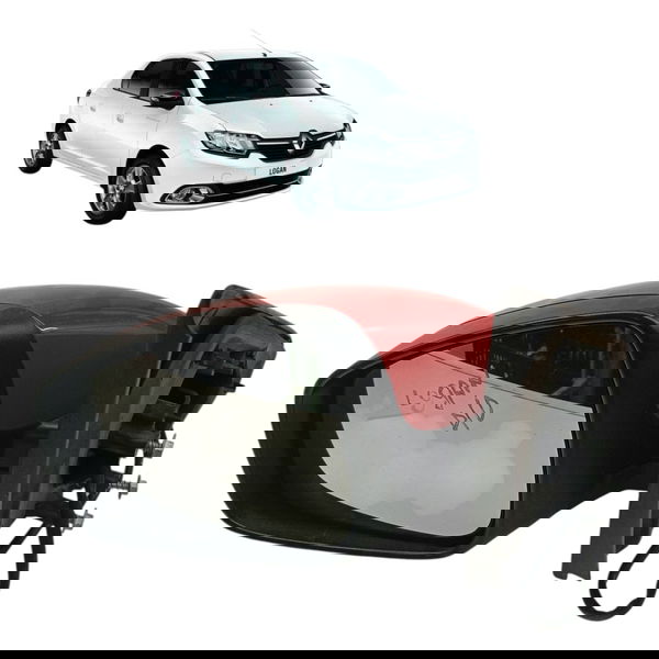 Retrovisor Elétrico Esquerdo Renault Logan Sandero 2017