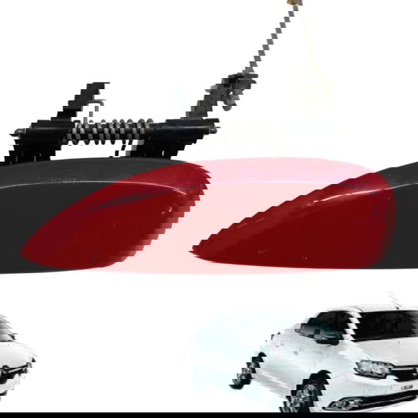 Maçaneta Externa Traseira Esquerda Renault Logan 2016 2017