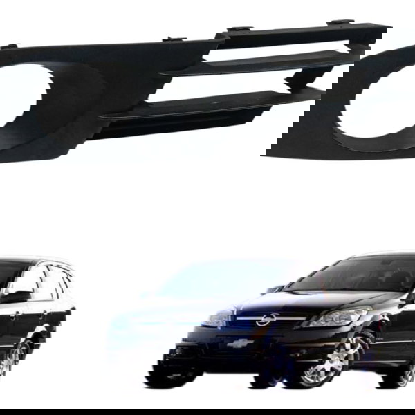 Moldura Farol Milha Esquerdo Chevrolet Vectra 2007 2008