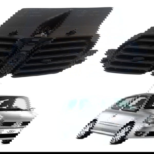 Difusor Ar Painel Central Renault Clio 2005 2006