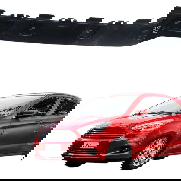 Guia Parachoque Traseiro Esquerdo Ford Ka 2015 2016