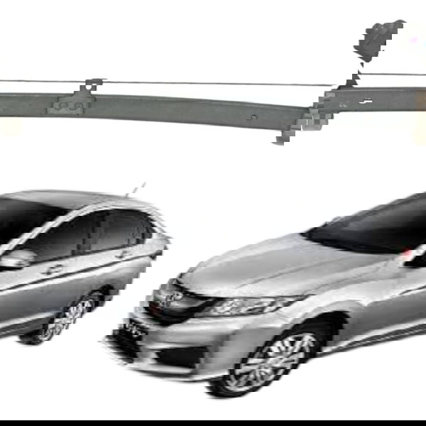 Maquina Vidro Traseira Esquerda Honda City 2015 2016 2017