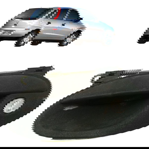 Fechadura Externa Dianteira Esquerda Chevrolet Celta 2004