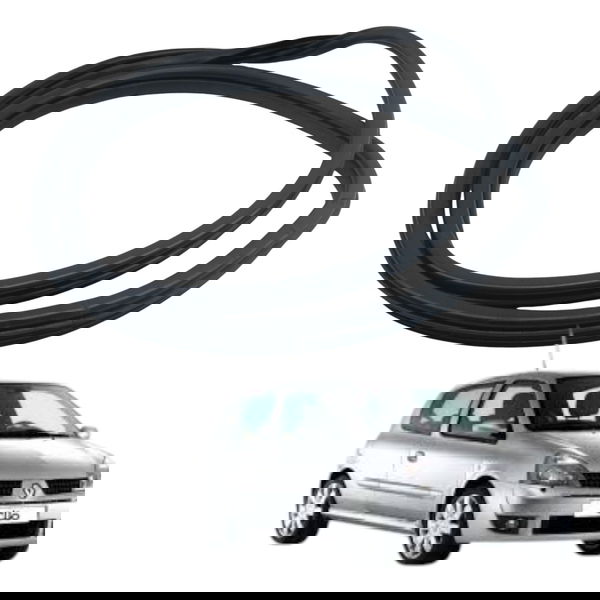 Borracha Porta Traseira Direita Renault Clio 2004 2005