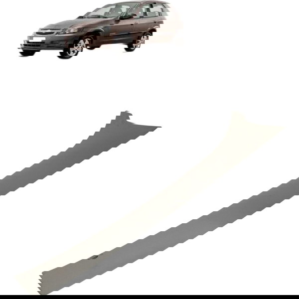 Moldura Coluna Parabrisa Direita Chevrolet Celta 2009 2010