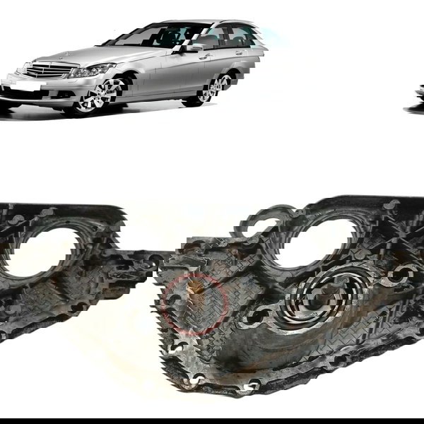 Tampa Flange Cabeçote Mercedes C200 1.8 Kompressor 2008