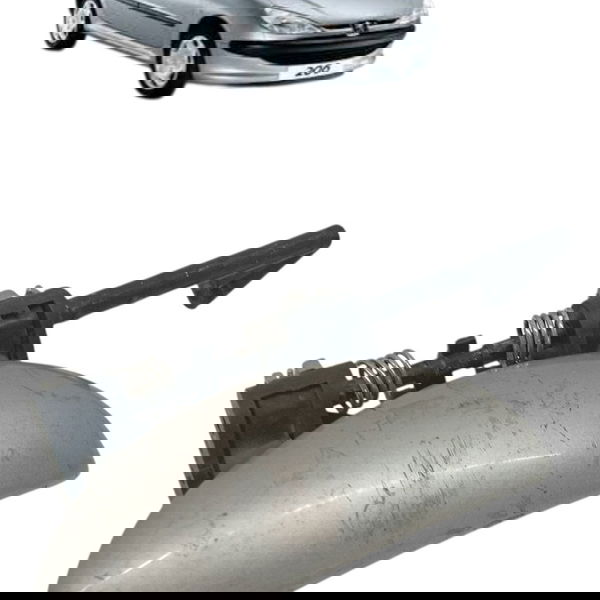 Maçaneta Externa Dianteira Esquerda Peugeot 206 2004 Detalhe