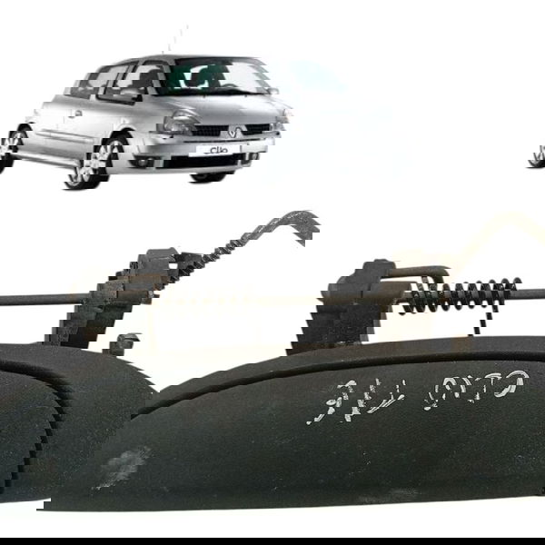 Maçaneta Externa Traseira Esquerda Renault Clio 2004 2005
