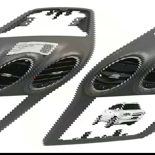 Moldura Difusor Central Central Captiva 2009