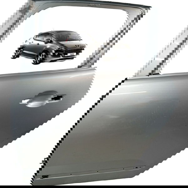 Porta Traseira Esquerda Peugeot 3008 2011 Detalhe