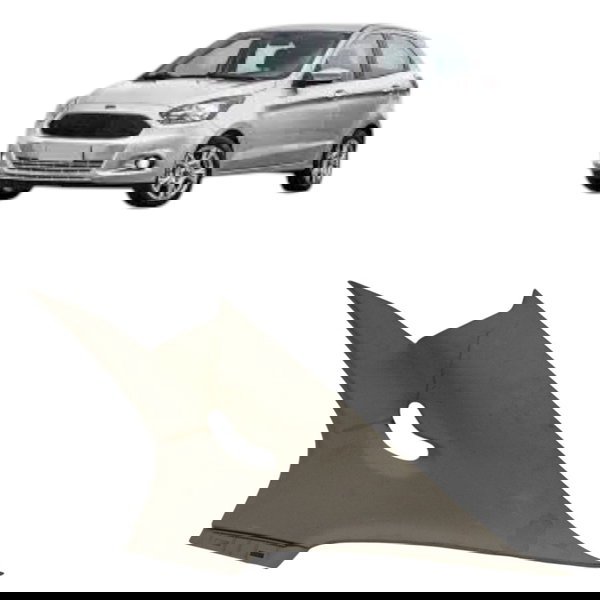 Moldura Acabamento Coluna Traseira Direita Ford Ka 2015 Deta