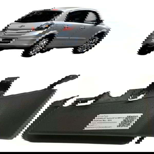 Moldura Tampão Bagagito Traseiro Esquerdo Vectra Gt 2009