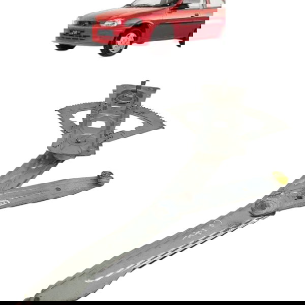 Maquina Vidro Manual Direito Chevrolet Corsa 2001