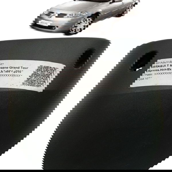 Moldura Acabamento Coluna Direção Renault Megane 1.6 2010