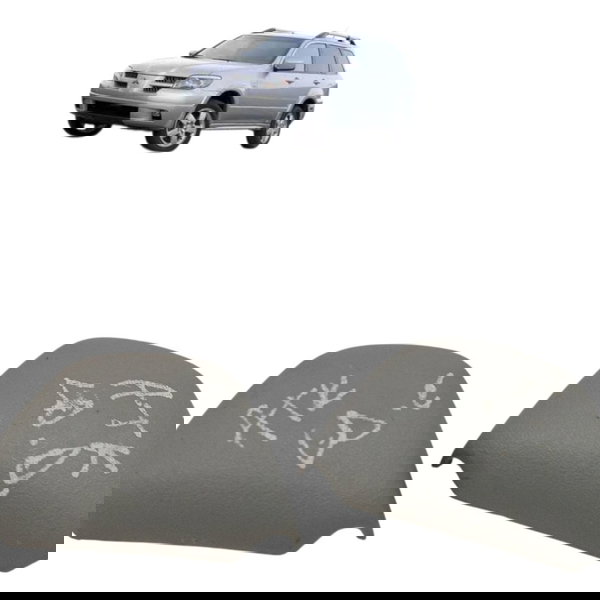 Par Moldura Acabamento Cinto Mitsubishi Airtrek 2007