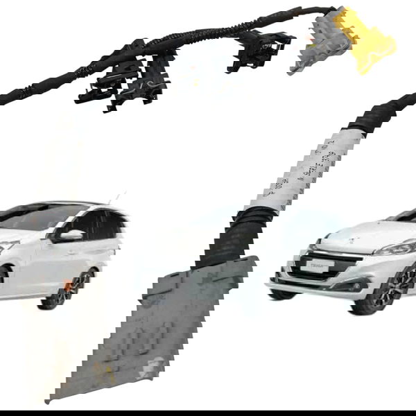 Chicote Bicos Injetores Peugeot 208 1.6 2017