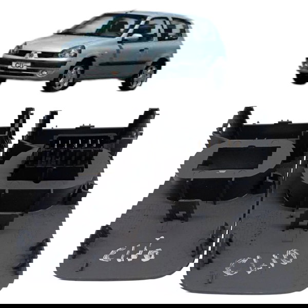 Par Moldura Botão Renault Clio 2002 2003 2004